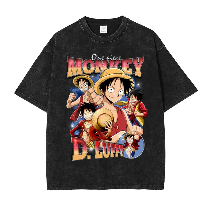 Monkey D. Luffy Vintage Tee – SVKURA